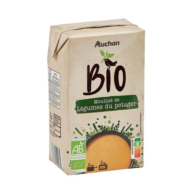 3596710494880 - Auchan BIO - Soupe mouliné du potager Bio