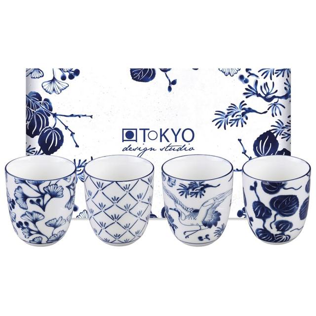8719323525580 - Tokyo Design Studio - Coffret 4 tasses Flora japonica 16728