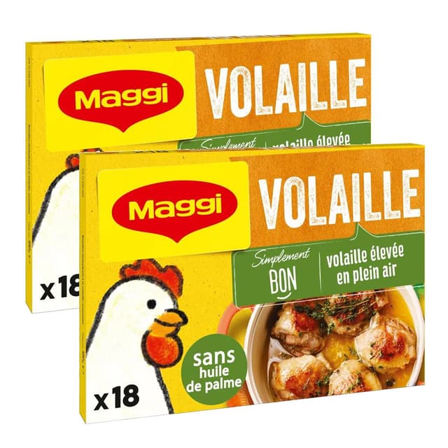 2050000417580 - Maggi - Bouillon Kub volaille - 18 Cubes