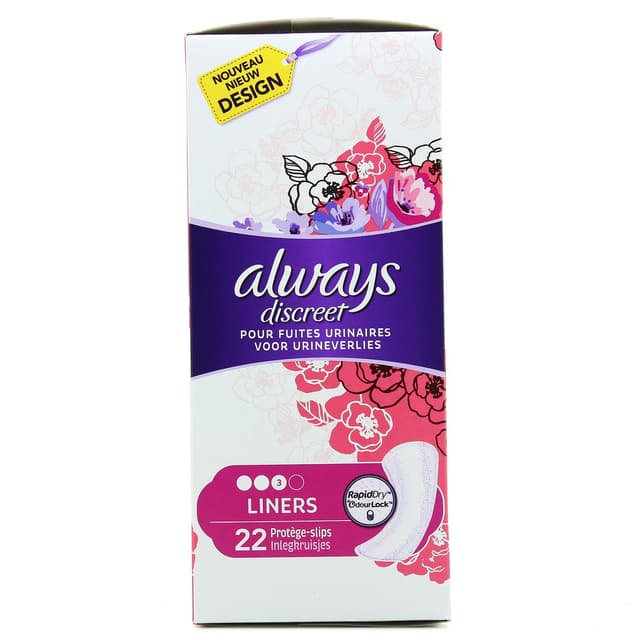 8001090317780 - Always Discreet - Protège-slips incontinence