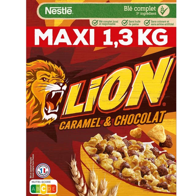 7613034099280 - Nestlé - Céréales Lion