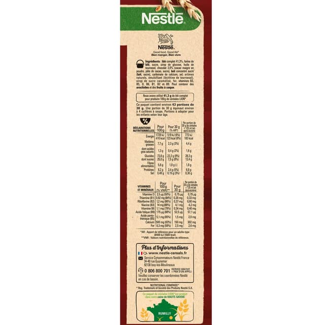 7613034099280 - Nestlé - Céréales Lion