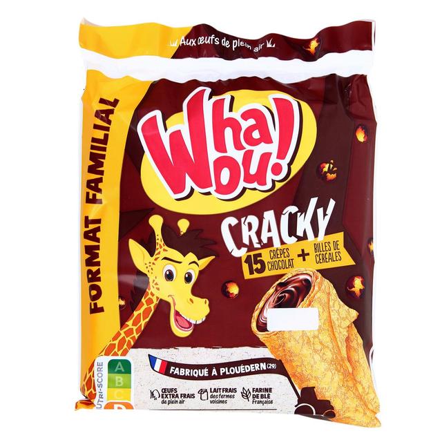 3322680009980 - Whaou - Crêpes cracky chocolat et céréales x15