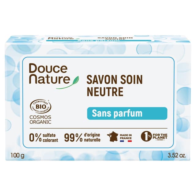 3517360030181 - Douce Nature - Savon soin neutre sans parfum Cosmébio