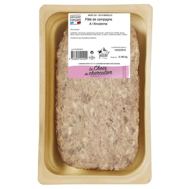 3346650210381 - Jean Brient - Pâté de Campagne à l'Ancienne