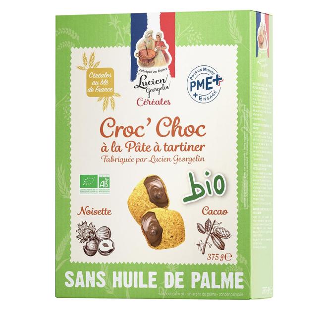 3572420000481 - Lucien Georgelin - Céréales Croquante Fourrée Chocolat Bio