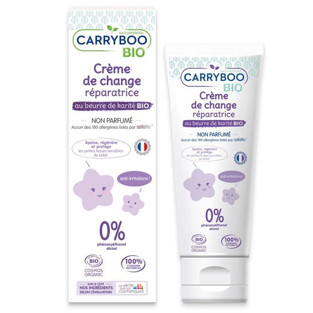 3760001760781 - Carryboo - Crème Change Réparatrice au beurre de karité Bio