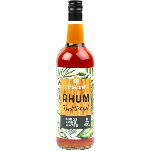 3254560770881 - St Simon - Rhum ambré des Antilles 40°