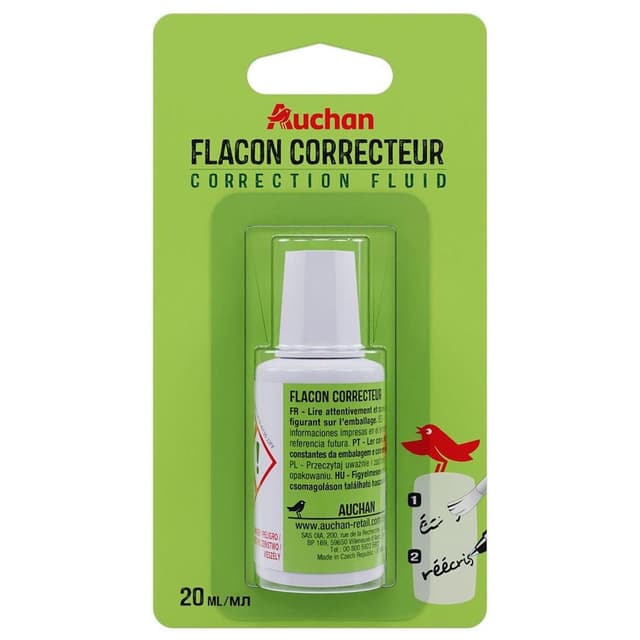 3245676290981 - Auchan - Flacon correcteur