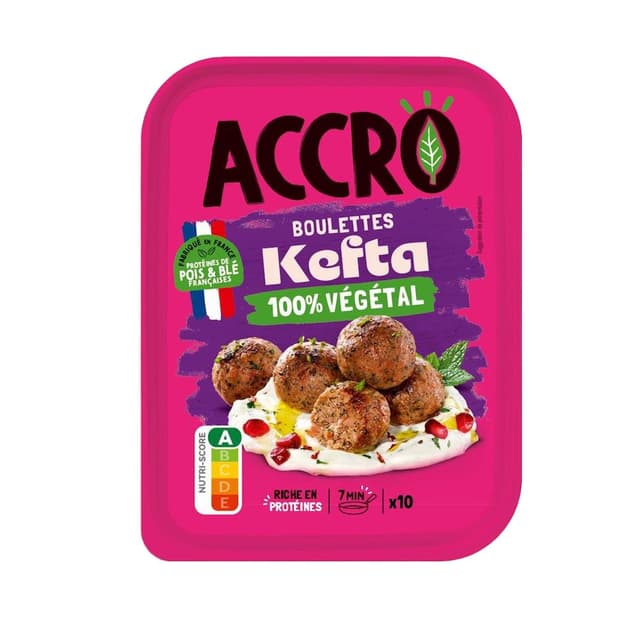 3760367390981 - Accro - Boulettes Kefta Végétales
