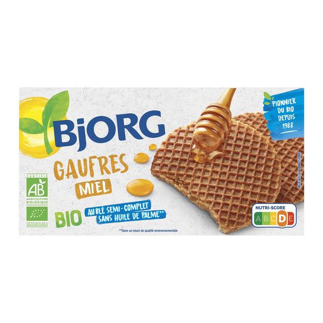 3229820791081 - Bjorg - Gaufres au miel Bio