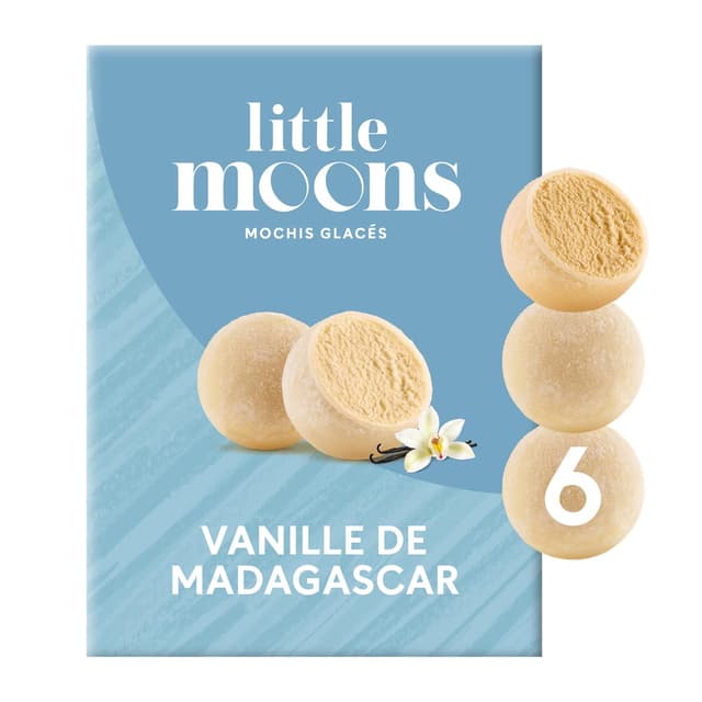 5027324001181 - Little Moons - Mochi vanille de Madagascar