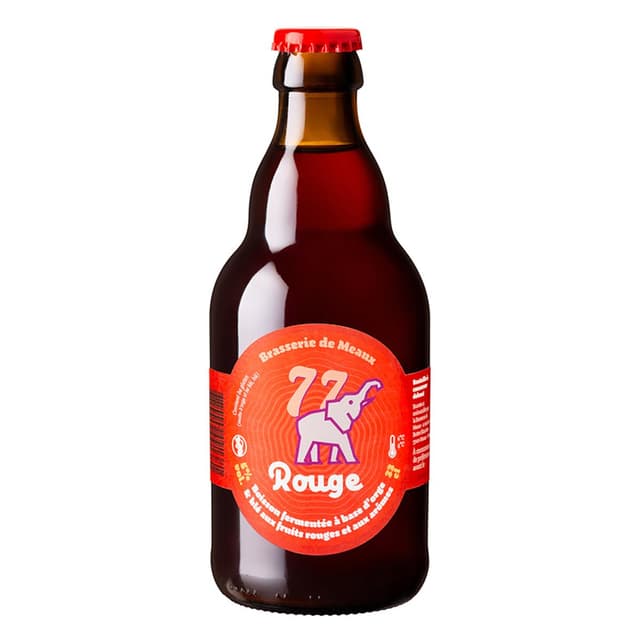 3770009091381 - Brasserie de Meaux - Bière aromatisée aux fruits rouges 5°