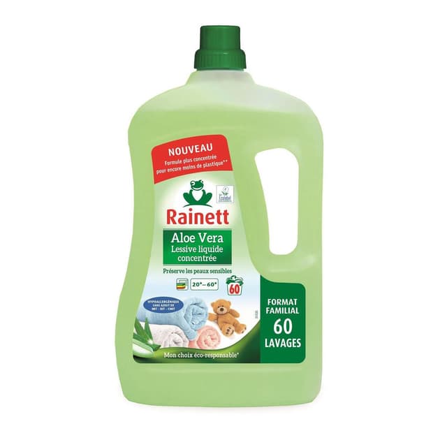 4009175952981 - Rainett - Lessive liquide concentrée Aloe Vera