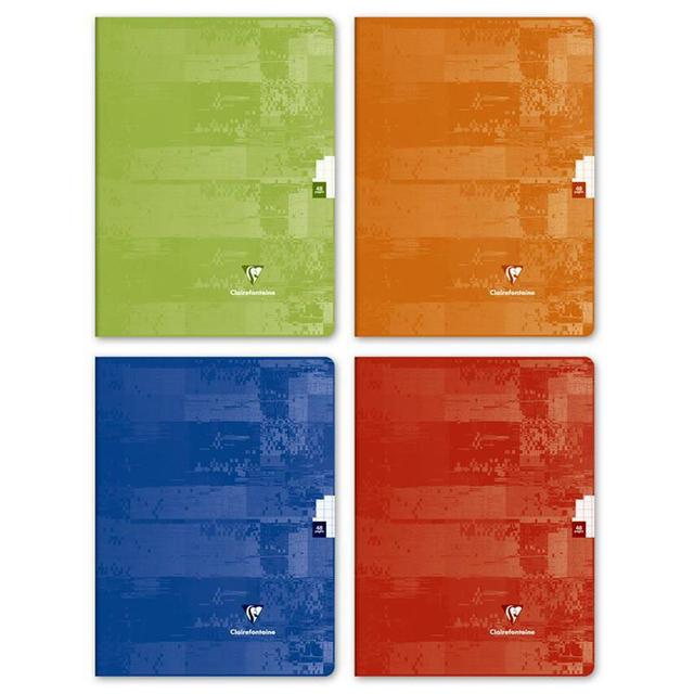 3037928844581 - Clairefontaine - Cahier 24 x 32 cm grands carreaux