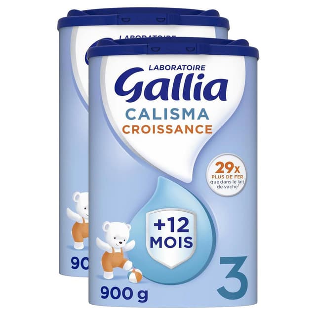 2050000345081 - Laboratoire Gallia - Lait de Croissance Calisma 3ème âge en Poudre Bébé Dès 12 mois