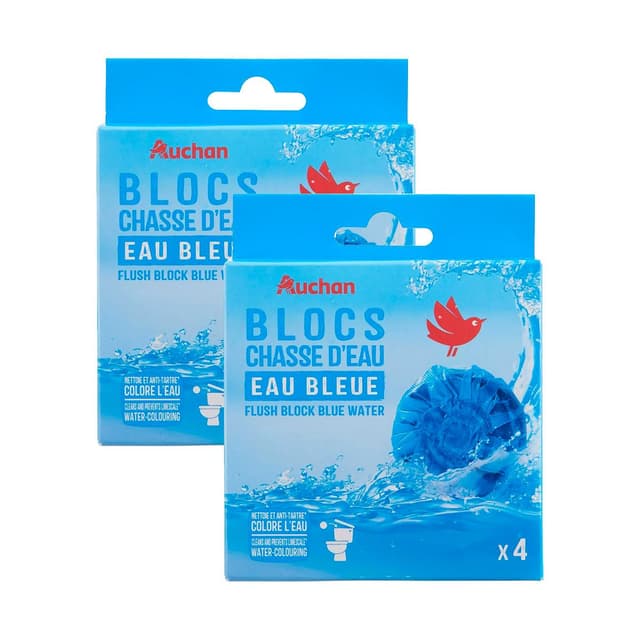 2050000415081 - Auchan - Blocs chasse d'eau eau bleue