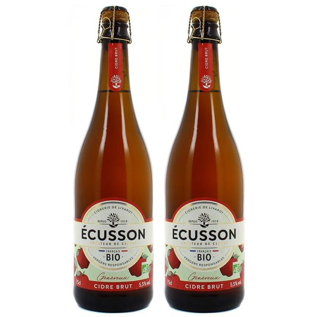 2050000375781 - Ecusson - Cidre Brut Généreux 5.5° BIO