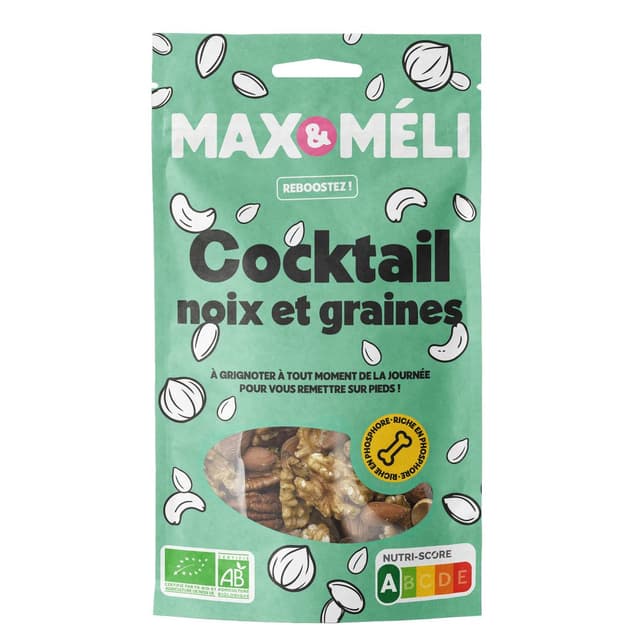 3760099536381 - Max et Méli - Cocktail noix et graines bio