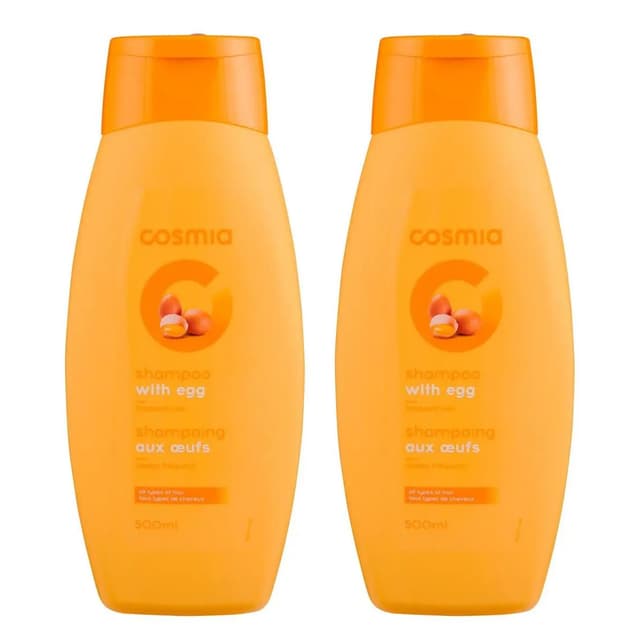 2050000407581 - COSMIA - Shampooing aux oeufs tous types de cheveux
