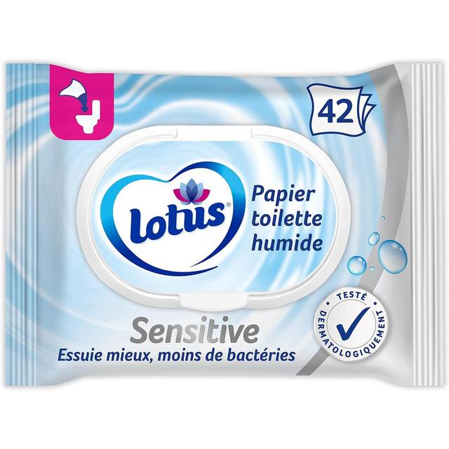 7322540757781 - Lotus - Lingette papier toilette humide Pure