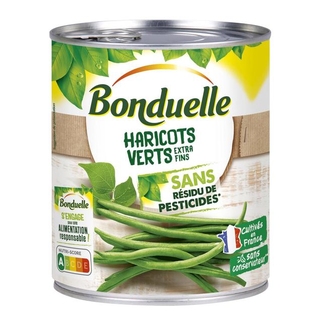 3083681127881 - Bonduelle - Haricots verts extra-fins sans résidu de pesticides