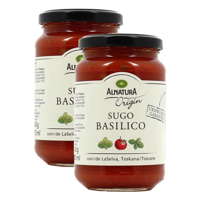 2050000418181 - Alnatura - Sauce tomate bio au basilic - Sugo Basilico