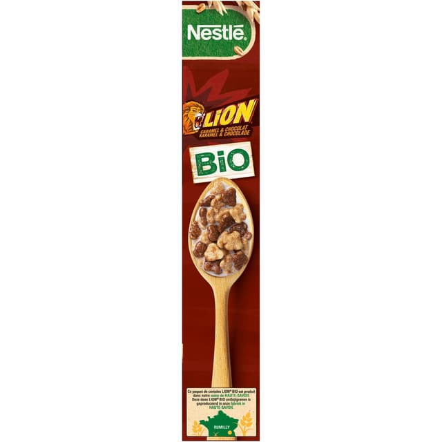 7613037059281 - Lion - Céréales au Caramel et Chocolat BIO 