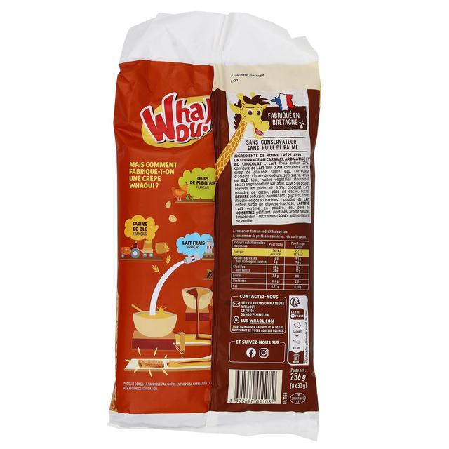 3322680011082 - Whaou - Crêpes Chocolat Caramel x8