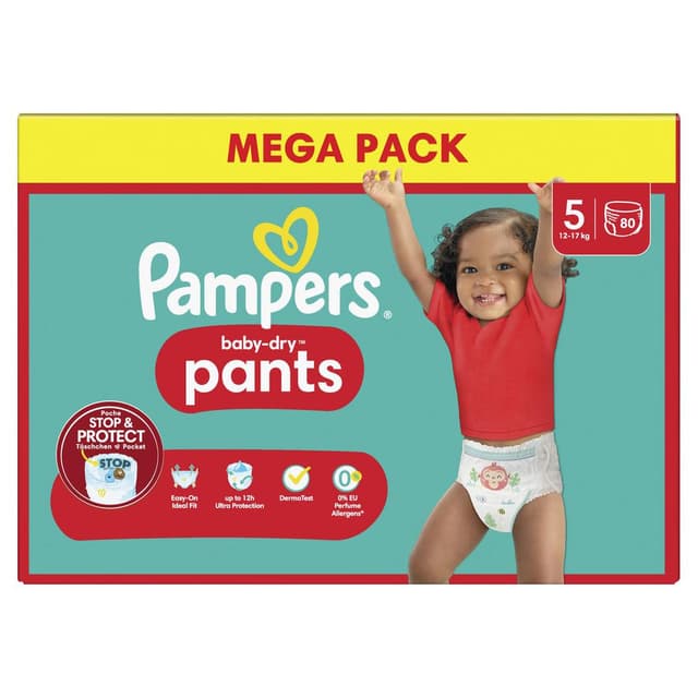 8006540711682 - Pampers Babydry Pants - Couches T5 11-16kg