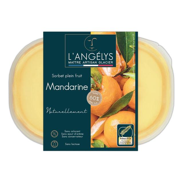 3760039982582 - L'Angelys - Sorbet artisanal plein fruit Mandarine 60%