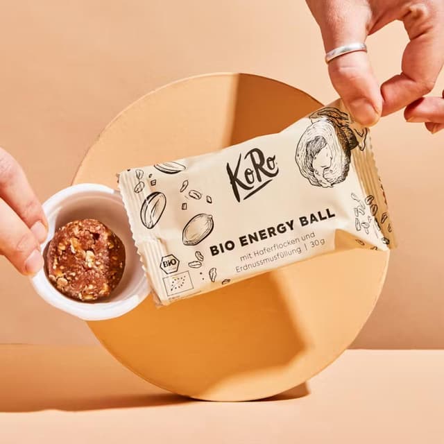 4260654782882 - Koro - Energy Ball à la purée de cacahuètes salée bio