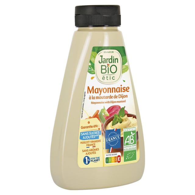 3456300014082 - Jardin Bio Etic - Mayonnaise Moutarde de Dijon Sans Sucres Ajoutés Bio