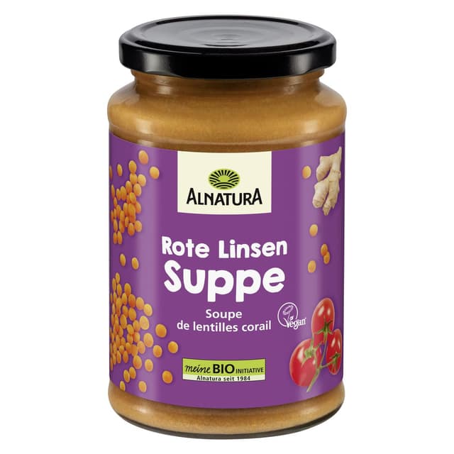 4104420205482 - Alnatura - Soupe de lentille corail bio