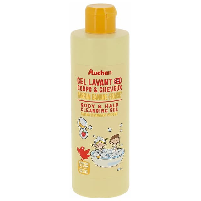 3596710517282 - COSMIA - Gel lavant 2en1 corps & cheveux parfum banane fraise