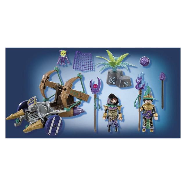 4008789707482 - PLAYMOBIL® Novelmore - Violet Vale - Véhicule catapulte
