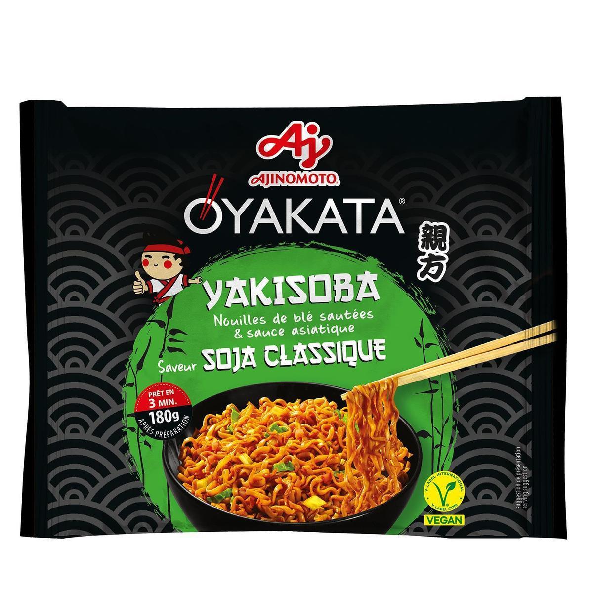5901384508982 - Oyakata - Nouilles instantanées Yakisoba Soja Classique en sachet