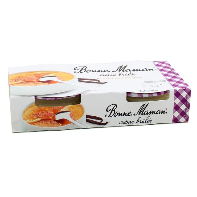 3608580729082 - Bonne Maman - Crème Brûlée à la Vanille Naturelle