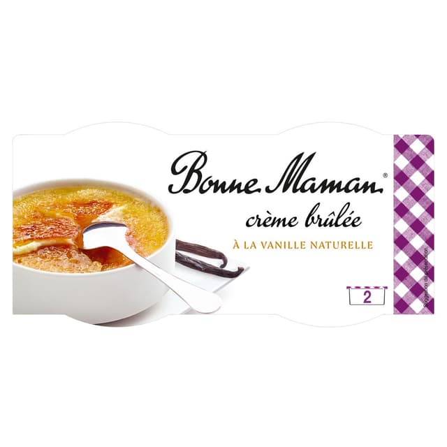 3608580729082 - Bonne Maman - Crème Brûlée à la Vanille Naturelle