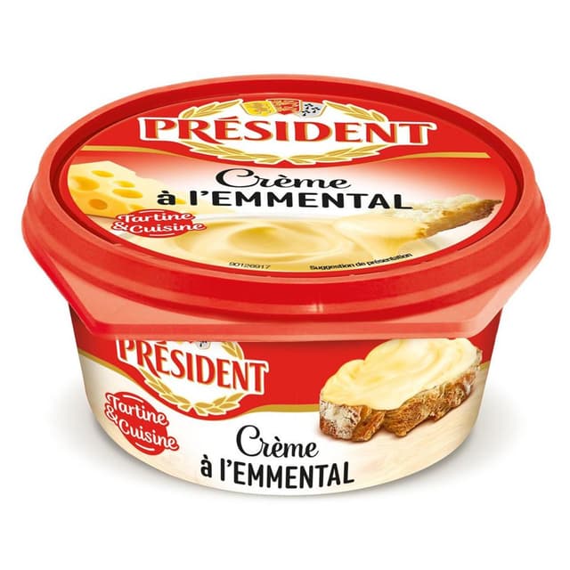 3228021250083 - Président - Crème à l'Emmental Tartine et Cuisine