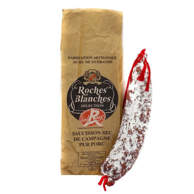 3272550000183 - Les Roches Blanches - Saucisson Sec de Campagne