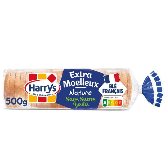 3228857000883 - Harrys - Pain de Mie Extra Moelleux Nature Sans Sucres Ajoutés