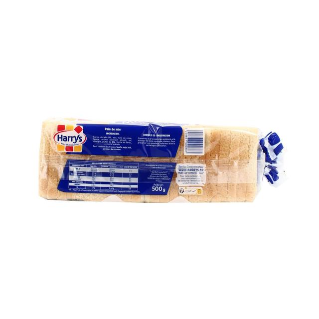 3228857000883 - Harrys - Pain de Mie Extra Moelleux Nature Sans Sucres Ajoutés