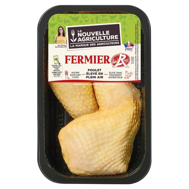 3435660770883 - La Nouvelle Agriculture - Cuisses de Poulet Fermier Label Rouge
