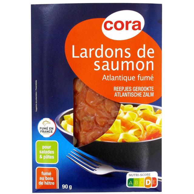 3257980531483 - Cora - Lardons de saumon fumé