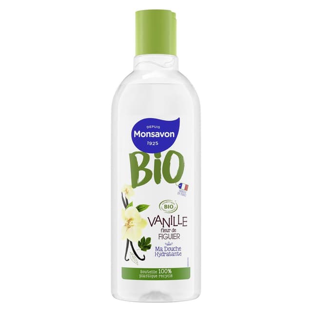 8720181141683 - Monsavon - Gel Douche  Bio Vanille & Figue