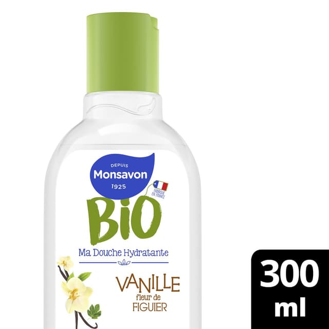 8720181141683 - Monsavon - Gel Douche  Bio Vanille & Figue