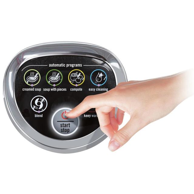 3016661152283 - Moulinex - Blender chauffant easy soup black LM841810