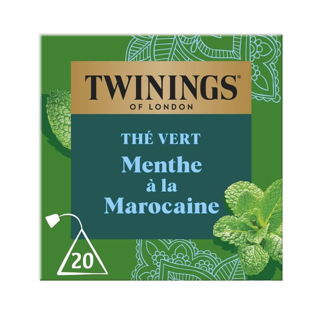 5055953903583 - Twinings - Thé vert à la menthe à la marocaine