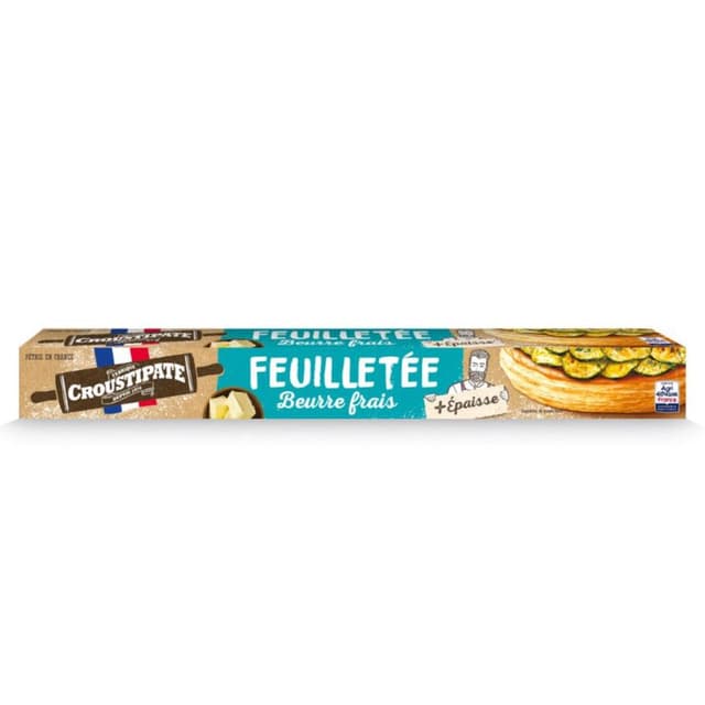 3392590205383 - Croustipate - Pâte Feuilletée au Beurre Frais Plus Epaisse